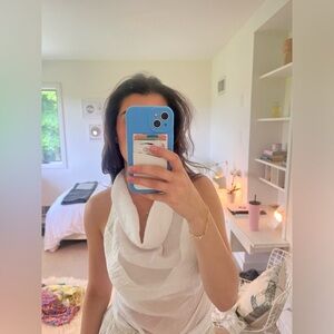 White Zara Halter top